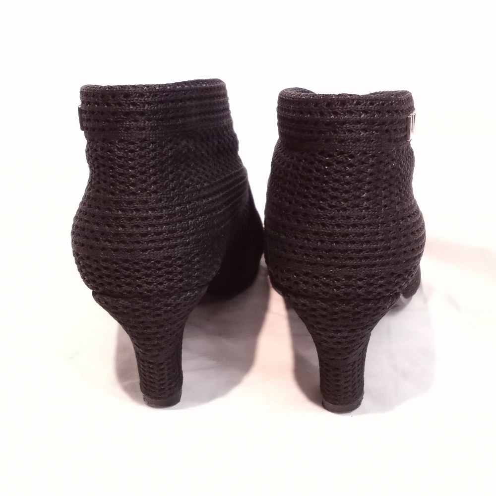 UNITED NUDE Woven Elastic "Foldover" Ankle Bootie - Picture 8 of 9
